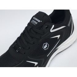 Wıckers file detaylı erkek spor ayakkabı siyah