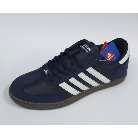 Letoon Ortopedik Bağcıklı süet detaylı erkek spor ayakkabı lacivert