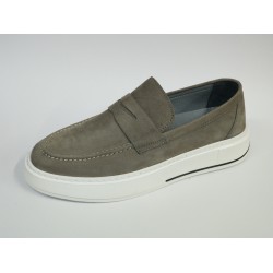 Powerfull deri erkek ayakkabı gri