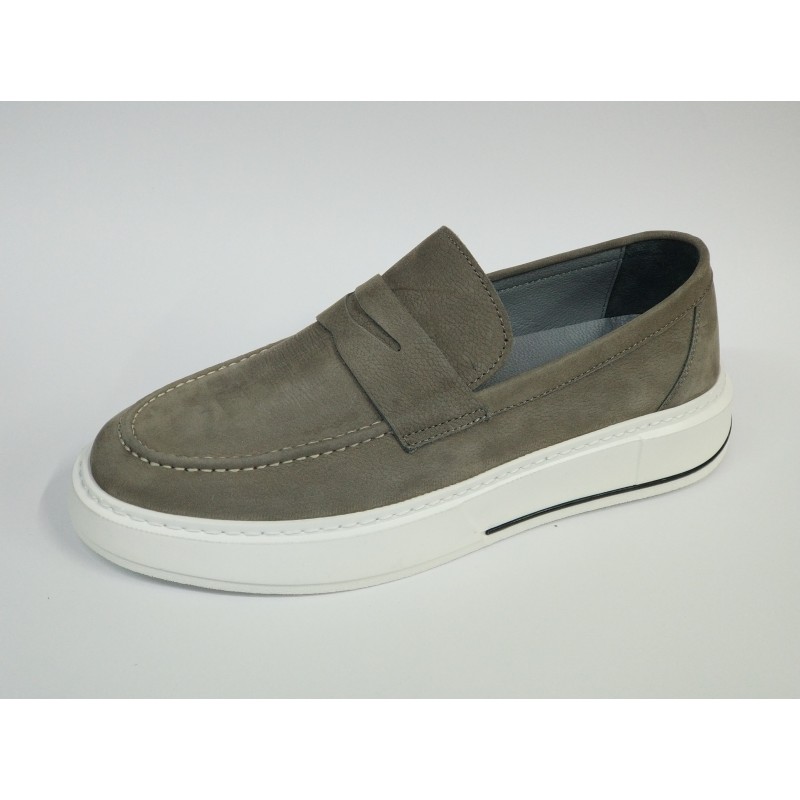 Powerfull deri erkek ayakkabı gri