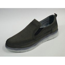 Birkan deri üstü nubuk erkek ayakkabı gri