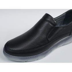 Birkan deri erkek ayakkabı siyah