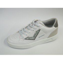 Conpax Ortopedik  taş desenli kadın spor ayakkabı beyaz