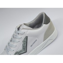 Conpax Ortopedik  taş desenli kadın spor ayakkabı beyaz