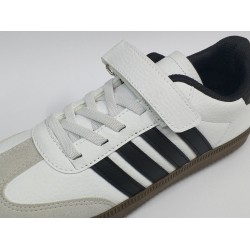 Lafonten süet detaylı cırtlı Bağcıklı erkek çocuk spor ayakkabı beyaz