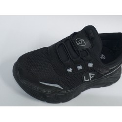 Lafonten direk giymeli Ortopedik erkek çocuk spor ayakkabı siyah