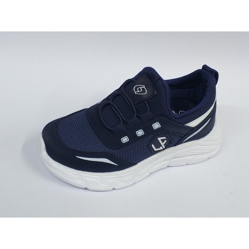 Lafonten direk giymeli Ortopedik erkek çocuk spor ayakkabı lacivert