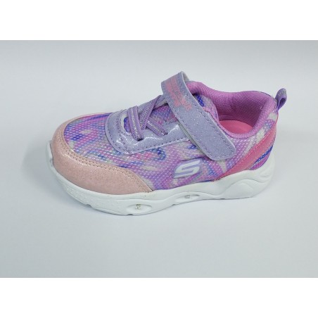 Hammırcek kız bebe ışıklı spor ayakkabı lila