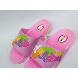 Calx suya dayanıklı kız çocuk terlik pembe