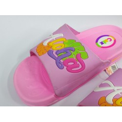 Calx suya dayanıklı kız çocuk terlik pembe