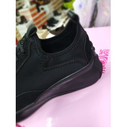 Paris Ortopedik süs Bağcık detaylı kadın mevsimlik ayakkabı siyah