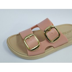 Lovita tokalı plastik kadın terlik pembe