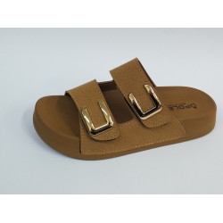 Polen Ortopedik cırtlı kadın terlik taba