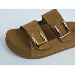 Polen Ortopedik cırtlı kadın terlik taba