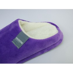 Passıone kışlık kadın terlik mor