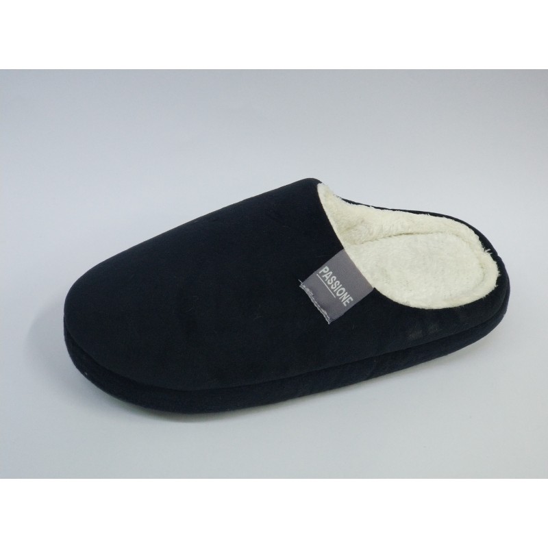 Passıone kışlık kadın terlik siyah