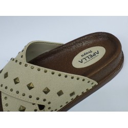 Apella troya çapraz Ortopedik kadın terlik krem