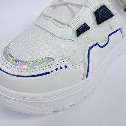 Conpax cırtlı erkek çocuk spor ayakkabı beyaz