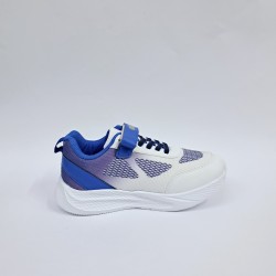 Conpax cırtlı erkek çocuk spor ayakkabı beyaz mavi