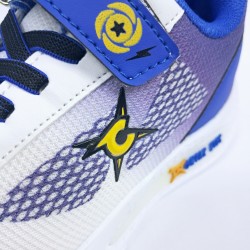 Conpax cırtlı erkek çocuk spor ayakkabı beyaz mavi