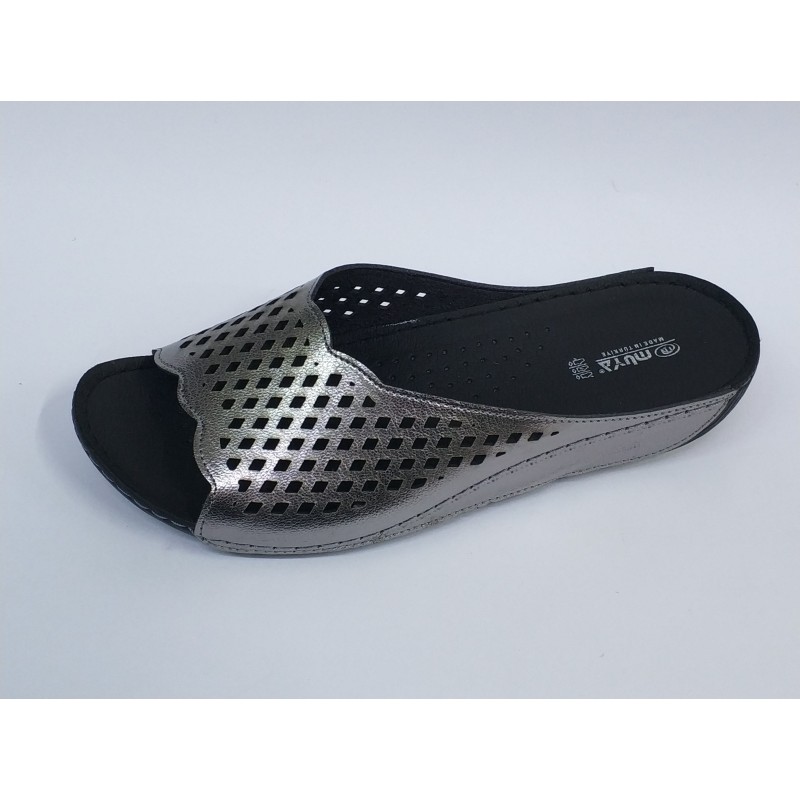 Muya flynn kadın terlik Ortopedik antrasit