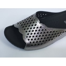 Muya flynn kadın terlik Ortopedik antrasit