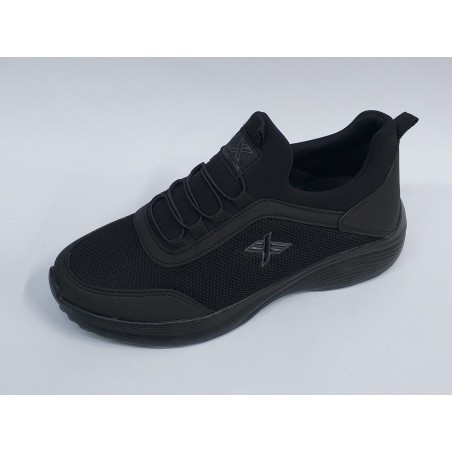 Luttoon Ortopedik erkek garson yürüyüş ayakkabı siyah