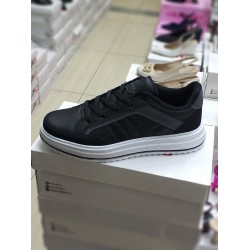 Speedrace Ortopedik unisex spor ayakkabı siyah