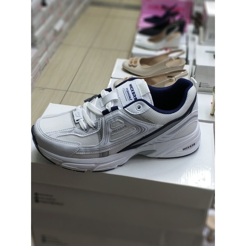 Wıckers Ortopedik file detaylı unisex spor ayakkabı beyaz