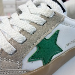 Twittoys bağcıklı erkek çocuk spor ayakkabı beyaz-yeşil