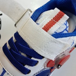 Prokids cırtlı örümcek adam desenli erkek çocuk spor ayakkabı beyaz-mavi