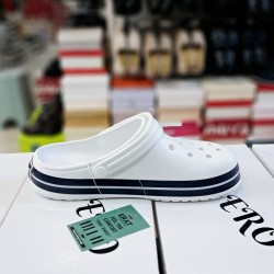 Sonımıx burnu kapalı suya dayanıklı erkek terlik beyaz