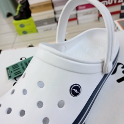 Sonımıx burnu kapalı suya dayanıklı erkek terlik beyaz