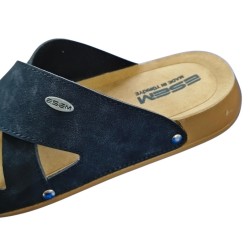 Esem ortopedik çapraz erkek terlik siyah