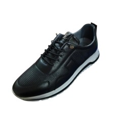 Berlanty deri ortopedik erkek ayakkabı siyah