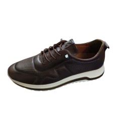 Berlanty deri ortopedik erkek ayakkabı kahverengi