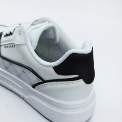 Wıckers ortopedik bağcıklı unisex spor ayakkabı siyah beyaz