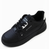 Wıckers ortopedik bağcıklı unisex spor ayakkabı siyah beyaz