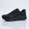 Wickers ortopedik unisex spor ayakkabı rugan-siyah