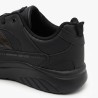 Wickers ortopedik unisex spor ayakkabı rugan-siyah