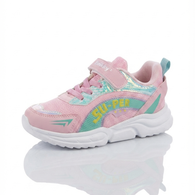 Tiwittoys ortopedik cırtlı kız çocuk spor ayakkabı Pembe